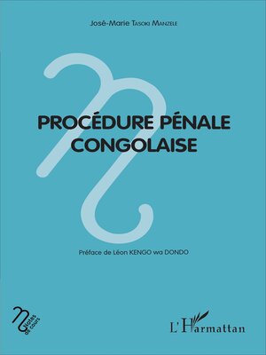 cover image of Procédure pénale congolaise